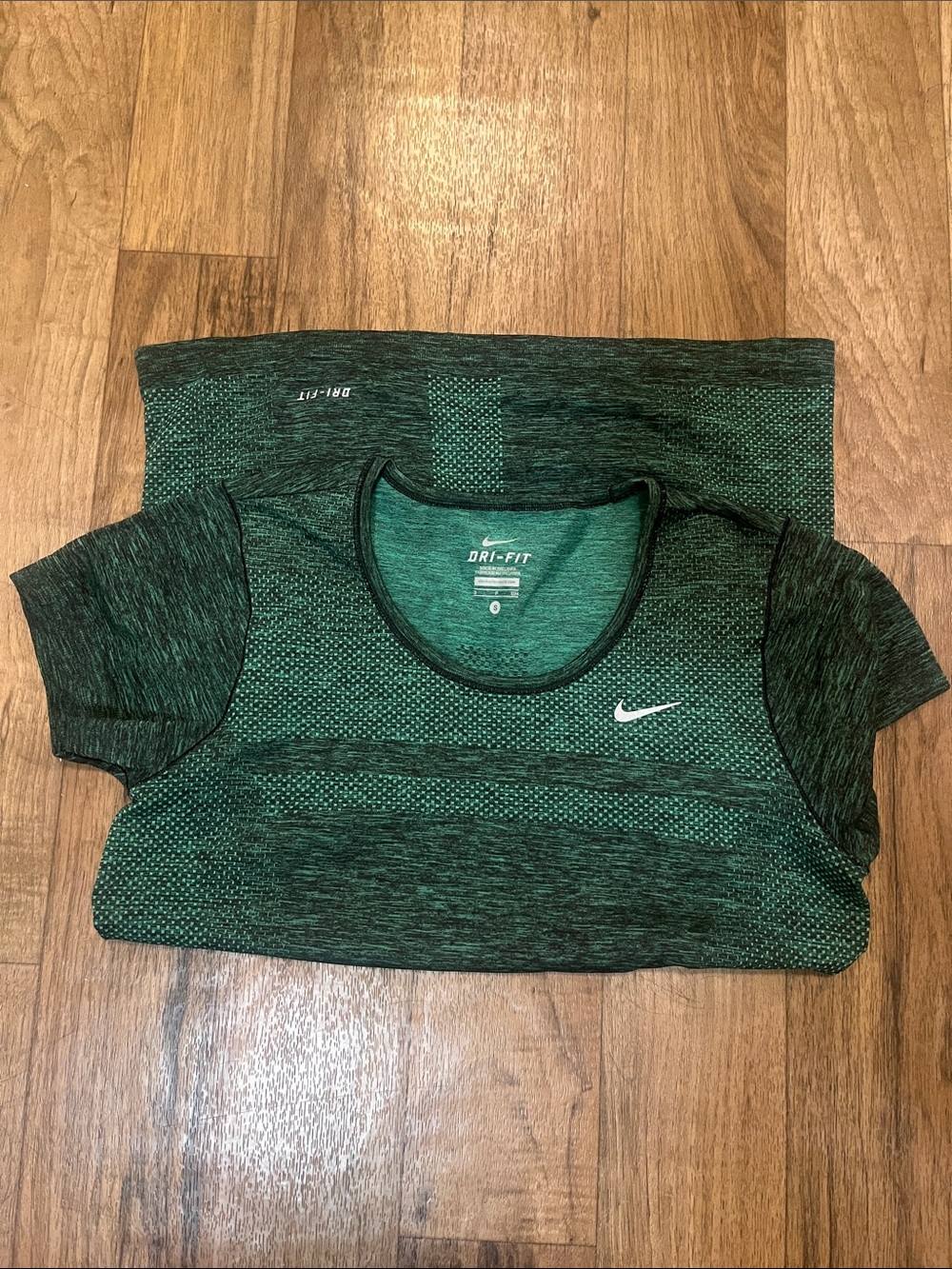 Nike Women's Teal Heather Short Sleeve Performance Tee